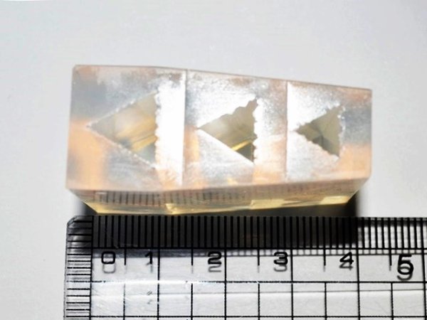 画像2: (sn815)シリコンモールド　三角柱 (2)