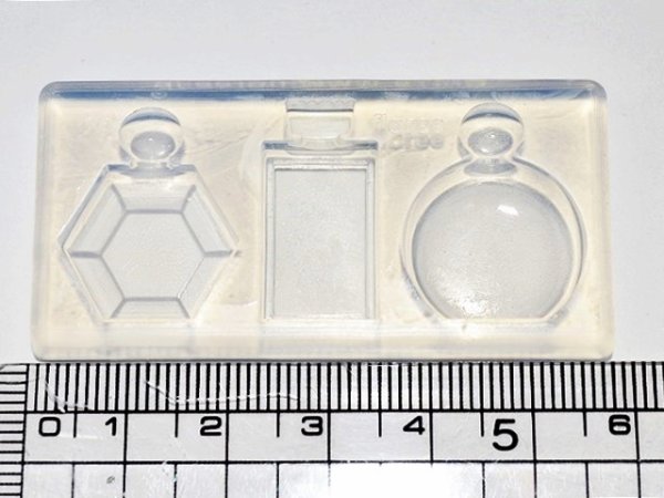 画像1: (sn974)シリコンモールド　香水ボトル　小さいサイズ　3タイプ (1)