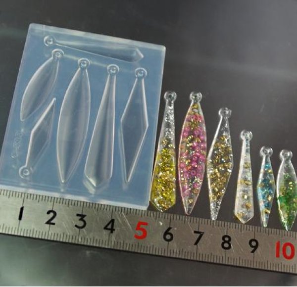 画像3: (sn535)シリコンモールド 穴付きチャーム タイプA (3)