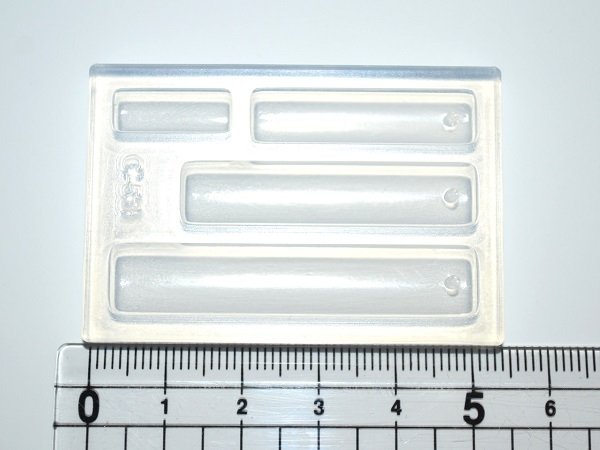 画像2: (sn235)シリコンモールド 半円柱 (2)