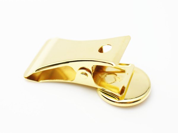 画像3: 【高品質日本製 10セット予約販売】No.26 クリップ ゴールド ミール皿 土台 20mm (3)