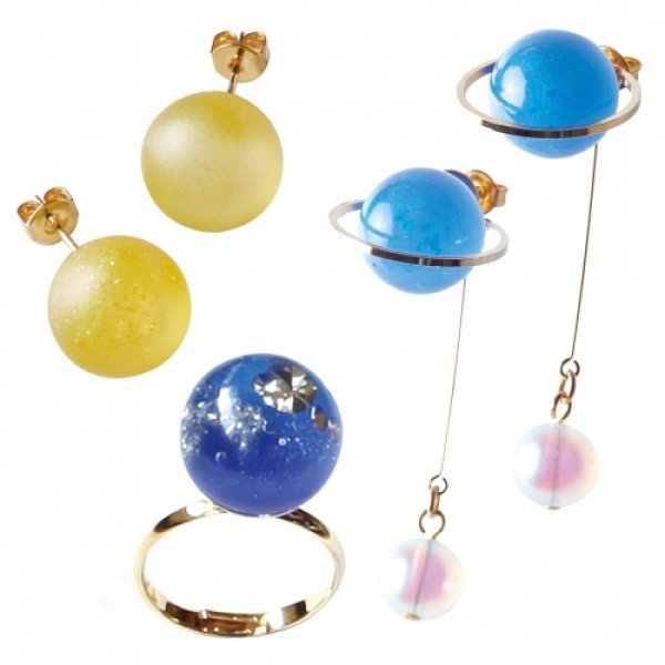 画像6: (sn762304) シリコンモールド 球体 12mm 一体型 ビー玉 星の雫 丸 ボール パジコ PAJIKO レジンに 立体 3D (6)