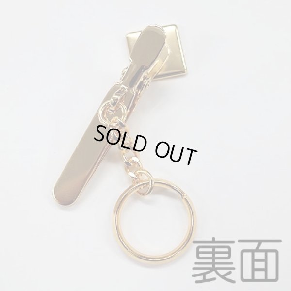 画像2: (YDBA-9608)【高品質日本製 10セット予約販売】 スクエア型 クリップ付き バッグ キーホルダー キークリップ ミール皿 レジン 土台 チャーム 鍵 ゴールド/シルバー (2)