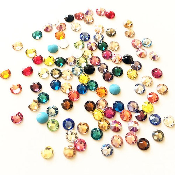 画像2: ★星印商品のみ同梱可★在庫限り(2658)★Swarovski Bouquet★スワロフスキーブーケ 34色MIX 花束のようなカラフルストーンミックス #2058系 ラインストーン SS5/SS9/SS12 3サイズ展開 (2)