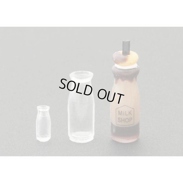 画像3: (ka1116) シリコンモールド クレイジュエリー レトロなミルク瓶　立体 1/12サイズ対応 キッチン雑貨 ミニチュア食器 食玩 レジンや樹脂粘土でのフェイクフード作りに (3)