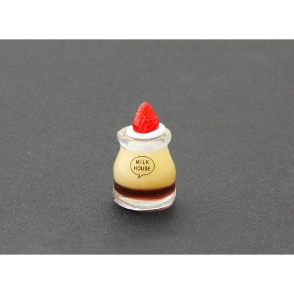 画像4: (ka1117) シリコンモールド クレイジュエリー レトロなヨーグルト瓶 立体 1/12サイズ対応 キッチン雑貨 ミニチュア食器 食玩 レジンや樹脂粘土でのフェイクフード作りに (4)