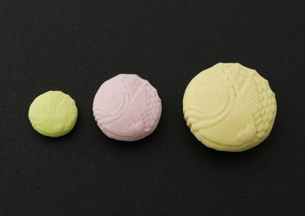 画像3: (ka1127) シリコンモールド クレイジュエリー 丸 たいやき ミニチュア 3サイズ 立体型 1/12サイズ対応 キッチン雑貨 ミニチュア食器 食玩 レジンや樹脂粘土でのフェイクフード作りに (3)