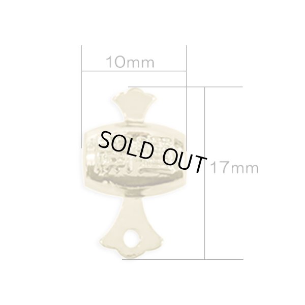 画像3: (kara30601)【お取り寄せ商品 10個セット販売】 チャーム( ミール皿 ・ セッティング台 )    打ち出の小槌( うちでのこづち )  開運 2色展開 アクセサリー パーツ 和風  (3)