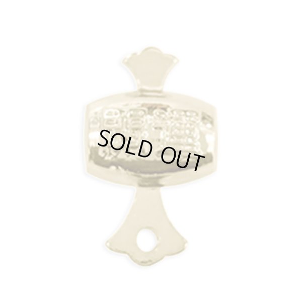 画像2: (kara30601)【お取り寄せ商品 10個セット販売】 チャーム( ミール皿 ・ セッティング台 )    打ち出の小槌( うちでのこづち )  開運 2色展開 アクセサリー パーツ 和風  (2)