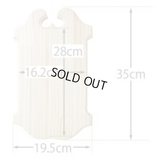 画像2: 【ウッドベース・プラーク】(bp4041) ニューイングランドサイン 中 トールペイント 木 土台  (2)