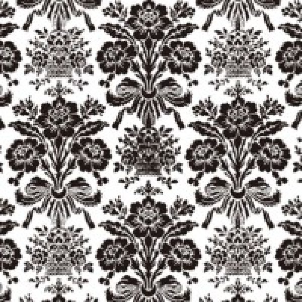 画像2: (bk1561)シルクスクリーン ブーケ  トールペイント  A4サイズ (2)