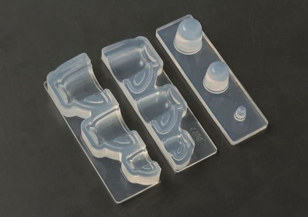 画像2: (ka1168) シリコンモールド　クレイジュエリー レトロコーヒーカップ立体型 3サイズ 1/12サイズ対応 調理器具 皿 キッチン雑貨 レジン ミニチュア バリが出にくい レジン 粘土 (2)