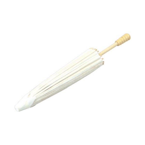 画像2: (ar980100)オリジナル和傘作り 白地 土台  白地 無地 ホワイト 白 デコパージュ お絵描き (2)