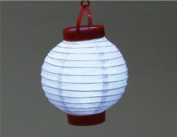 画像3: (ar809550)オリジナル 手持ちミニ提灯作り 白地 LED付き 白地 無地 ホワイト 白 お絵描き 土台 素材 材料 イベント 手作り クラフト 塗り絵 アニメ イラスト ちょうちん お祭り ライトアップ 単4電池2本・LED付 (3)