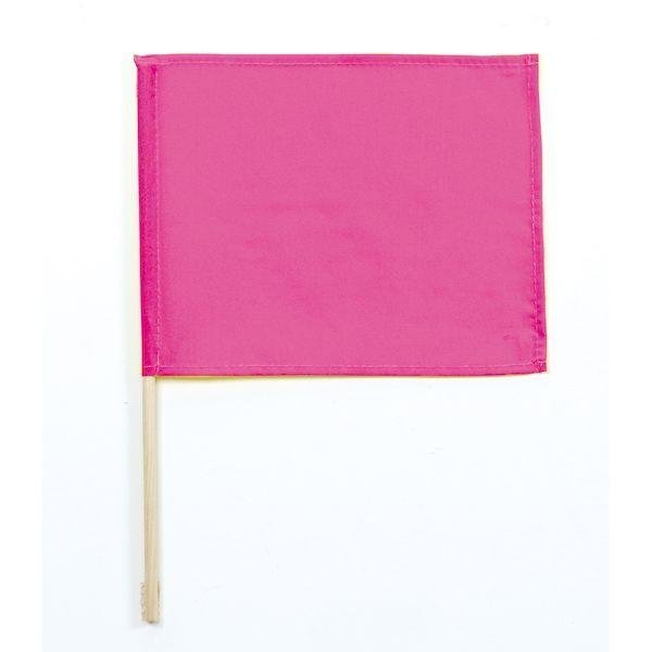 画像2: (ar3914）無地 色旗 カラーフラッグ ミニ 同色５本セット ８色展開 手持ち 旗 応援 棒付き 小旗 ハンドフラッグ ポリエステル デコパージュ お絵描き ワークショップの素材や飾りに (2)