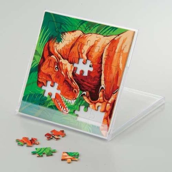 画像2: ジグソーパズル クリアケース入り パズル ジグゾー ジグソー 白地 無地 ホワイト 白 デコパージュ お絵描き 土台 素材 材料 イベント 手作り クラフト 塗り絵  イラスト DIY 絵の具 カラーペン 画材 ワークショップ お教室にも (2)