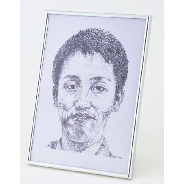 画像2: 点描フレーム ハガキサイズ (150×100mm) (2)