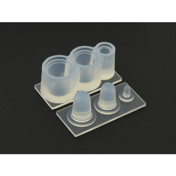 画像2: (ka1037) シリコンモールド クレイジュエリー タピオカドリンクカップ 立体型 1/12サイズ対応 キッチン雑貨 ミニチュア食器 食玩 レジンや樹脂粘土でのフェイクフード作りに (2)