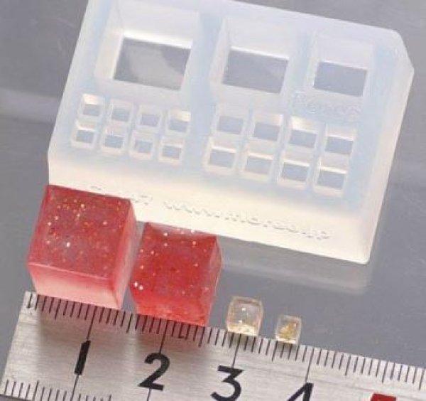 画像2: (sn744)シリコンモールド キューブ (2)