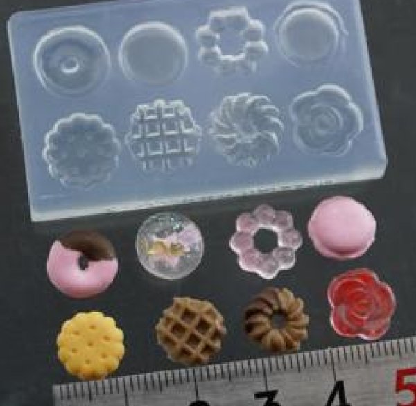 画像2: (sn115)シリコンモールド　ホームボタンステッカー型 (2)