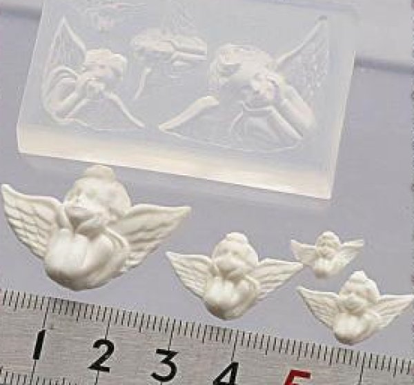 画像2: (sn164)シリコンモールド 天使 (2)