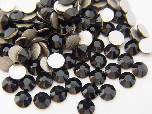 スワロフスキー　ジェット　SS16　20粒　粒別販売 #2058 #2088 SWAROVSKI